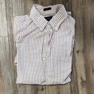 J. Crew Men's Plaid Button-Down Shirt Men’s Medium